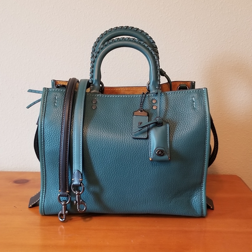 Coach Rogue 30 With Whipstitch Handle
